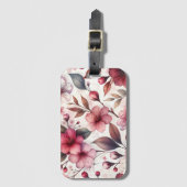 Cherry Blossom Gepäckanhänger (Vorderseite Vertikal)