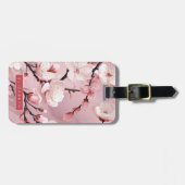 Cherry Blossom Gepäckmarken Gepäckanhänger (Vorderseite horizontal)