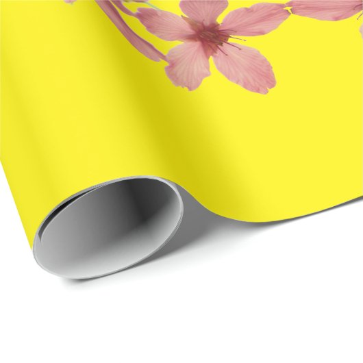 Cherry Blossom Geschenkpapier (Rolleneckpunkt)