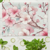 Cherry Blossom Geschirrtuch (Gefaltet)