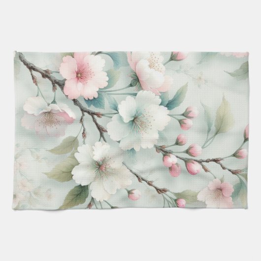 Cherry Blossom Geschirrtuch (Horizontal)