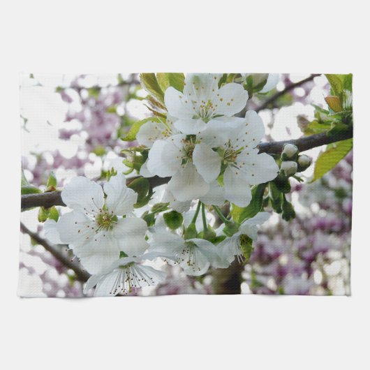Cherry Blossom Geschirrtuch (Horizontal)