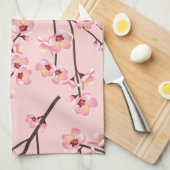 Cherry Blossom Geschirrtuch (Viertel Falte)