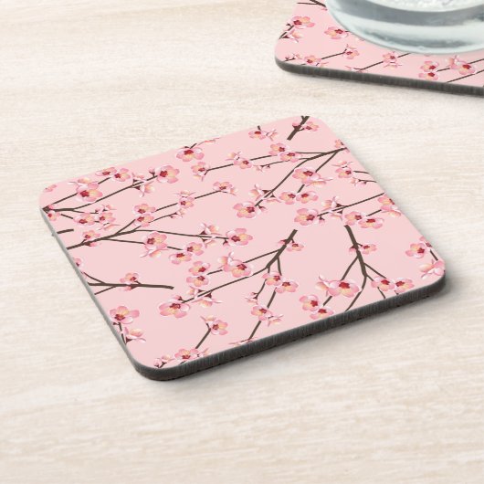 Cherry Blossom Getränkeuntersetzer (Linke Seite)