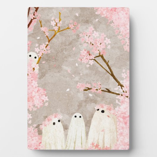 Cherry Blossom Ghosts Fotoplatte (Vorderseite)