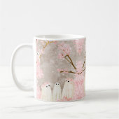 Cherry Blossom Ghosts Kaffeetasse (Links)