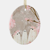 Cherry Blossom Ghosts Keramik Ornament (Rechts)