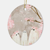 Cherry Blossom Ghosts Keramik Ornament (Links)