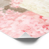 Cherry Blossom Ghosts Poster (Ecke)