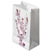 Cherry Blossom Gift Bags Kleine Geschenktüte (Vorderseite Schrägansicht)