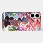 Cherry Blossom Girl Case-Mate iPhone Hülle (Rückseite (Horizontal))
