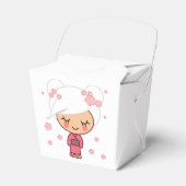 Cherry Blossom Girl Favor Box Geschenkschachtel (Vorderseite)