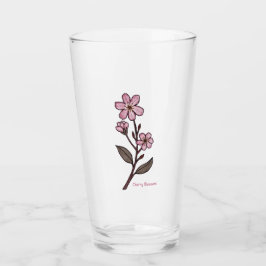 Cherry Blossom Glass Tumbler