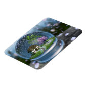 Cherry Blossom Globe Flexible Magnet (Linke Seite)