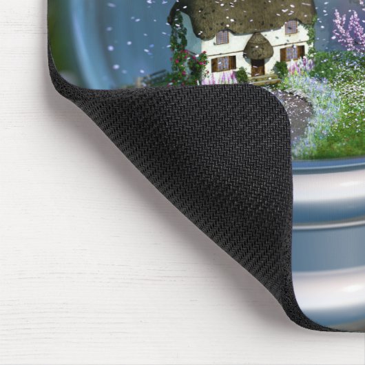 Cherry Blossom Globe Mousepad (Ecke)