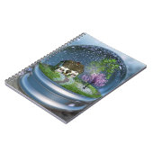 Cherry Blossom Globe-Notebook Notizblock (Linke Seite)