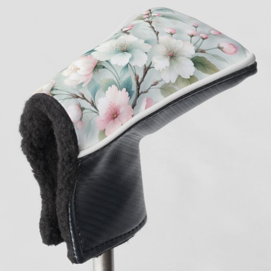 Cherry Blossom Golf Headcover (3/4 Vorderseite)