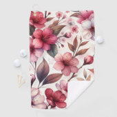 Cherry Blossom Golfhandtuch (Insitu)