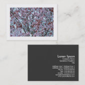 Cherry Blossom (grenzt) Visitenkarte (Vorne/Hinten)