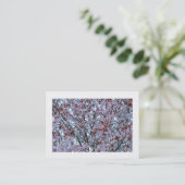 Cherry Blossom (grenzt) Visitenkarte (Stehend Vorderseite)