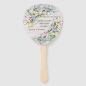 Cherry Blossom Hand Fans Fächer (Rückseite)