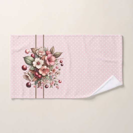 Cherry Blossom Handtuch Badhandtuch Set (Handtuch)