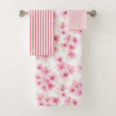 Cherry Blossom Handtuch Badhandtuch Set (Insitu)