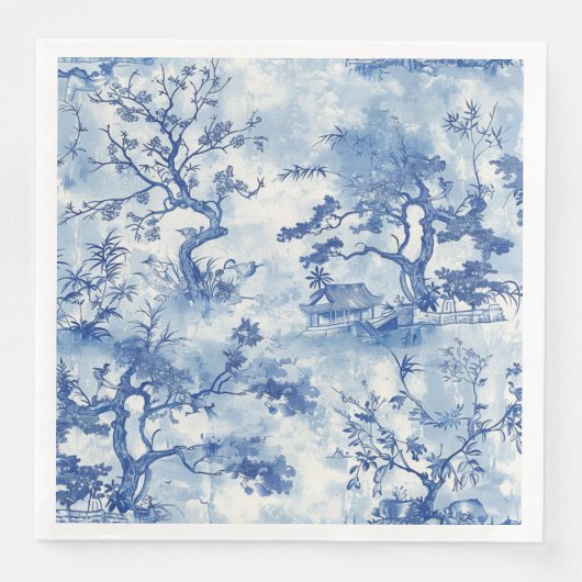 Cherry Blossom Haven Napkins Serviette (Vorderseite)