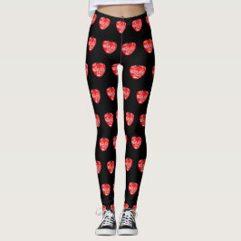 Cherry Blossom Herz Leggings