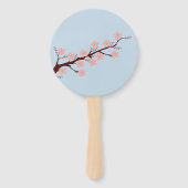 Cherry Blossom Hochzeit Fächer (Rückseite)