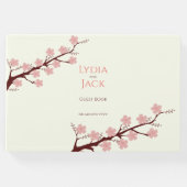 Cherry Blossom Hochzeit Gästebuch (Vorderseite)