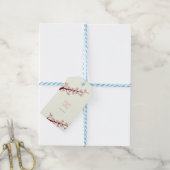 Cherry Blossom Hochzeit Geschenkanhänger (Mit Garn)