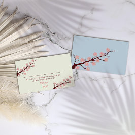 Cherry Blossom Hochzeit Platzkarte