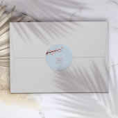 Cherry Blossom Hochzeit Runder Aufkleber