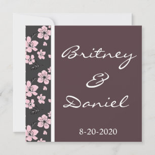 Cherry Blossom Hochzeitseinladungen Einladung