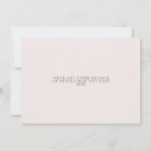 Cherry Blossom Hübsch Ändern Sie die Datumskarte Save The Date (Rückseite)