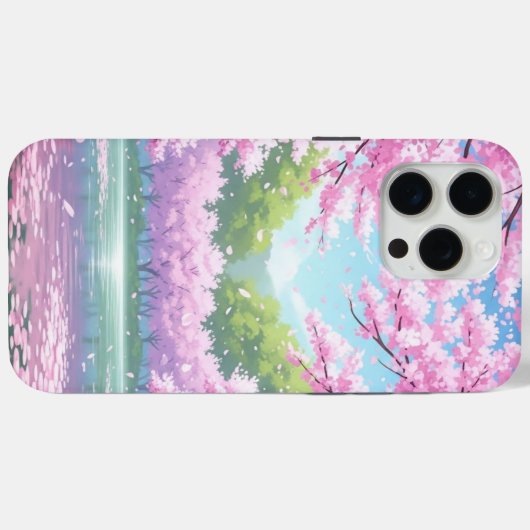 Cherry Blossom iPhone 15 Pro Max-Hüllen Case-Mate iPhone Hülle (Rückseite (Horizontal))