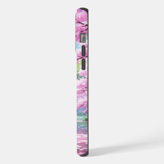 Cherry Blossom iPhone 15 Pro Max-Hüllen iPhone Hülle (Linke Seite)
