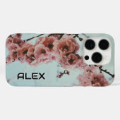 Cherry Blossom iPhone Case - Eleganter Blumenfrühl (Rückseite (Horizontal))