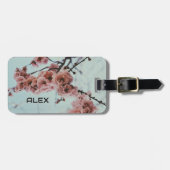Cherry Blossom iPhone Case - Eleganter Blumenfrühl Gepäckanhänger (Vorderseite horizontal)