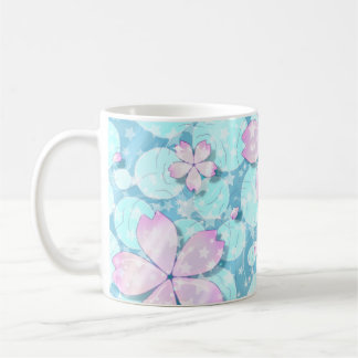 Cherry Blossom Japanese Kawaii Pond Kaffeetasse