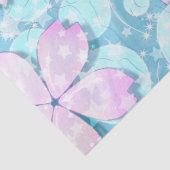 Cherry Blossom Japanese Kawaii Pond Seidenpapier (Detail)