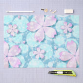 Cherry Blossom Japanese Kawaii Pond Seidenpapier (Handwerk)