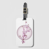 Cherry Blossom Japanese Sakura Gepäckanhänger (Vorderseite Vertikal)
