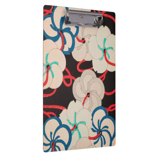 Cherry Blossom Japanischer Blumendruck Klemmbrett (Rechts)