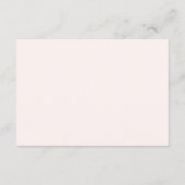 Cherry Blossom Japanischer Sakura wünscht sich gut Begleitkarte (Rückseite)