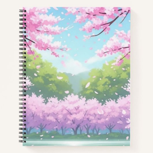 Cherry Blossom Journal Notizblock (Vorderseite)