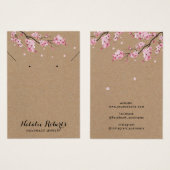 Cherry Blossom Juwelier Erring Necklace Display (Vorne & Hinten)