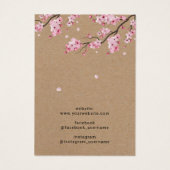 Cherry Blossom Juwelier Erring Necklace Display (Rückseite)