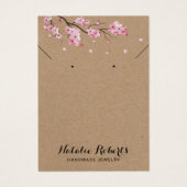 Cherry Blossom Juwelier Erring Necklace Display (Vorderseite)